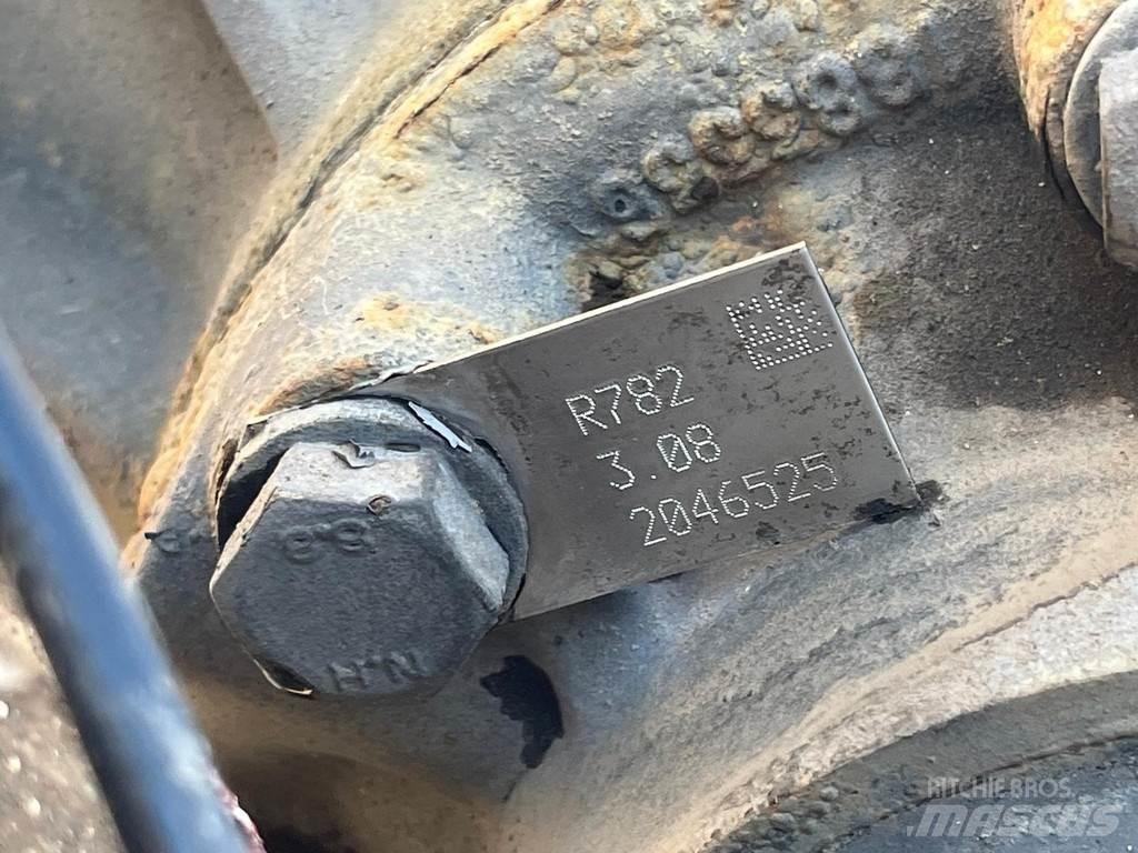 Scania R782 3.08 محور العجلة