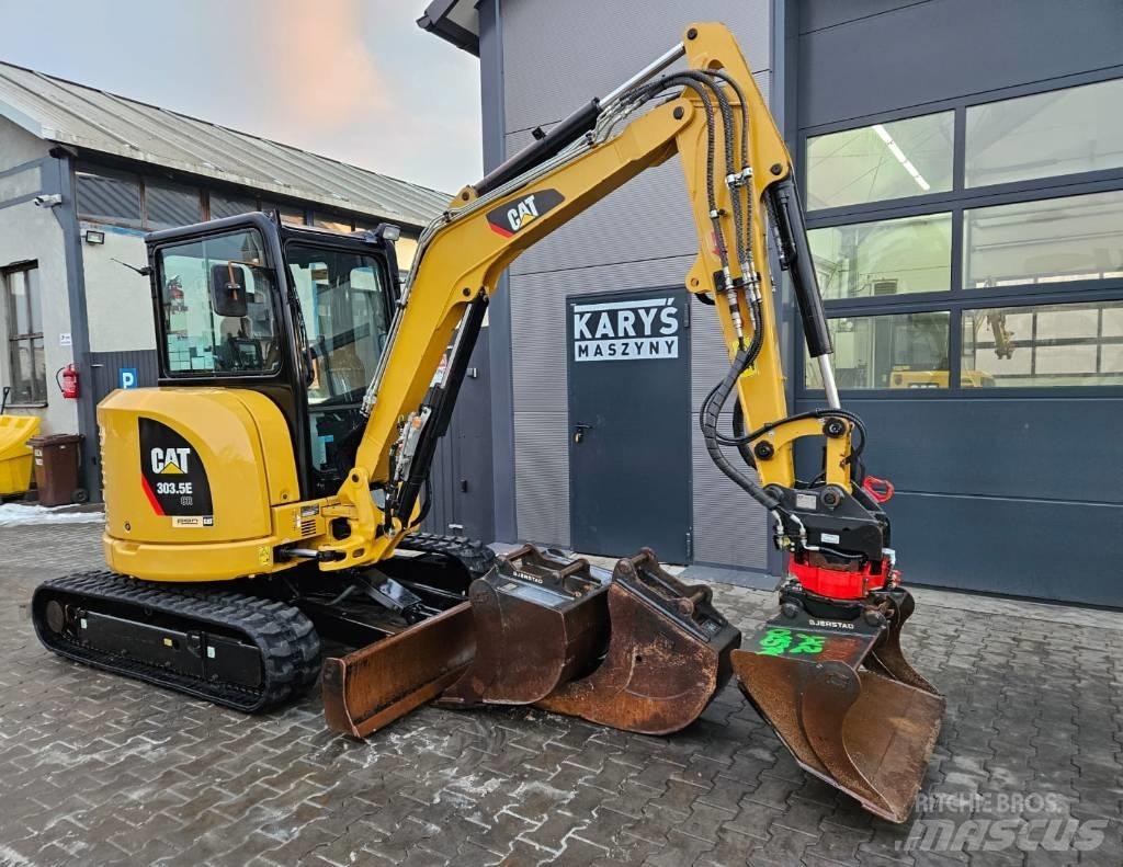 CAT 303.5 E CR حفارات صغيرة أقل من 7 طن (حفارات صغيرة)
