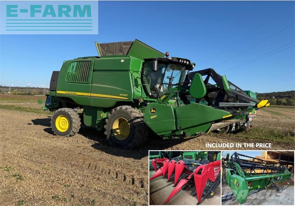 John Deere W540 حصادات