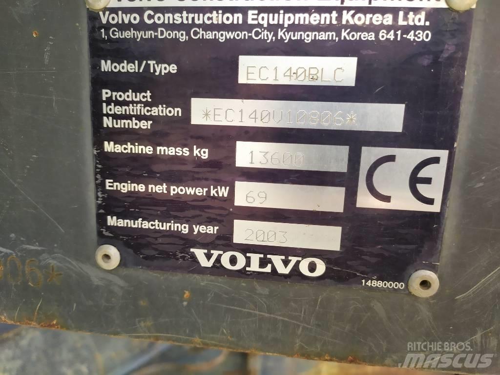 Volvo EC 140 B LC حفارات زحافة