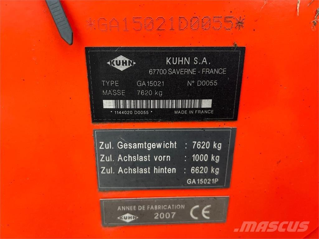 Kuhn GA 15021 معدات حصد
