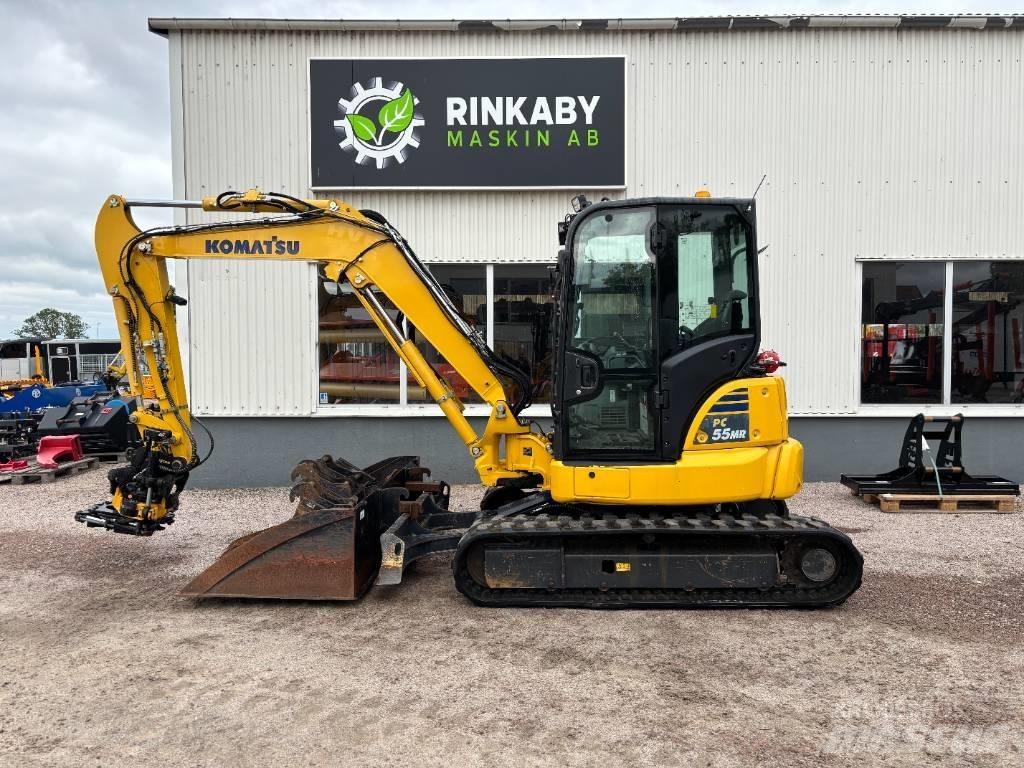 Komatsu PC55 MR-5E0 حفارات صغيرة أقل من 7 طن (حفارات صغيرة)