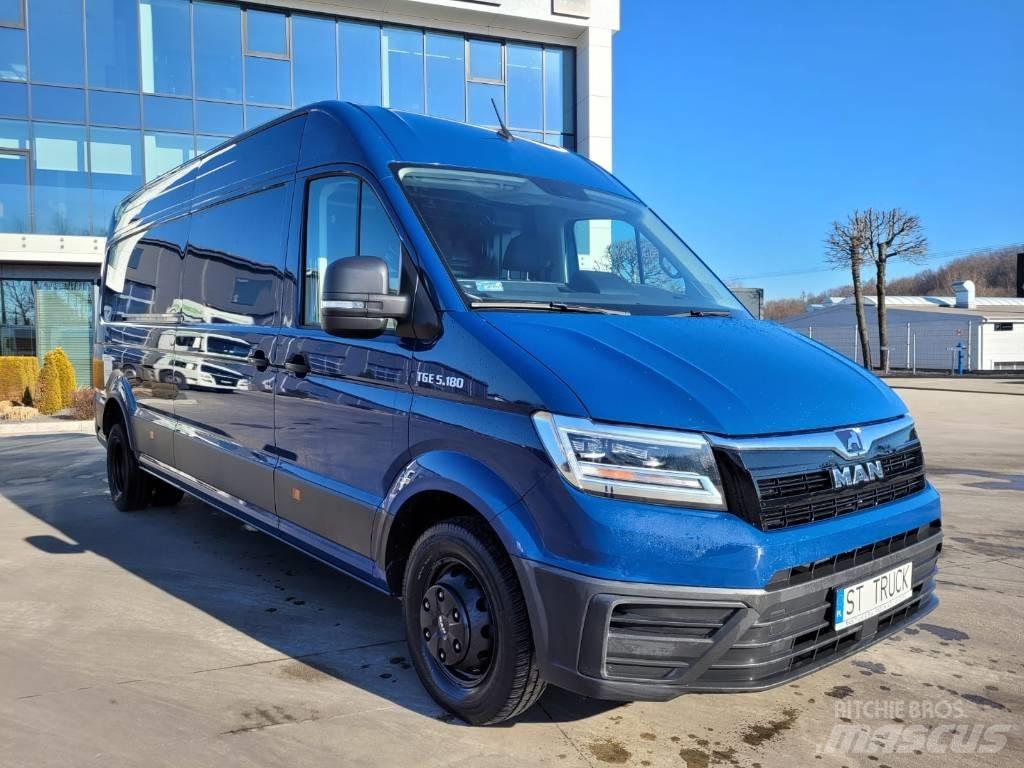 MAN TGE 5.180 / MAXI هيكل صندوقي