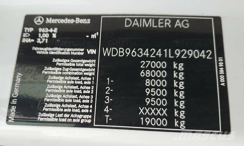 Mercedes-Benz Actros وحدات الجر