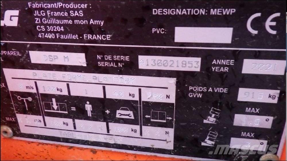 JLG DSP-M معدات الرفع عالي المستوى