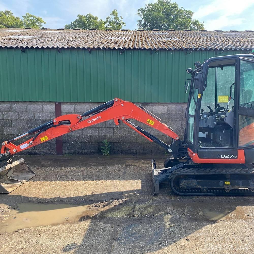Kubota U 27-4 حفارات صغيرة أقل من 7 طن (حفارات صغيرة)
