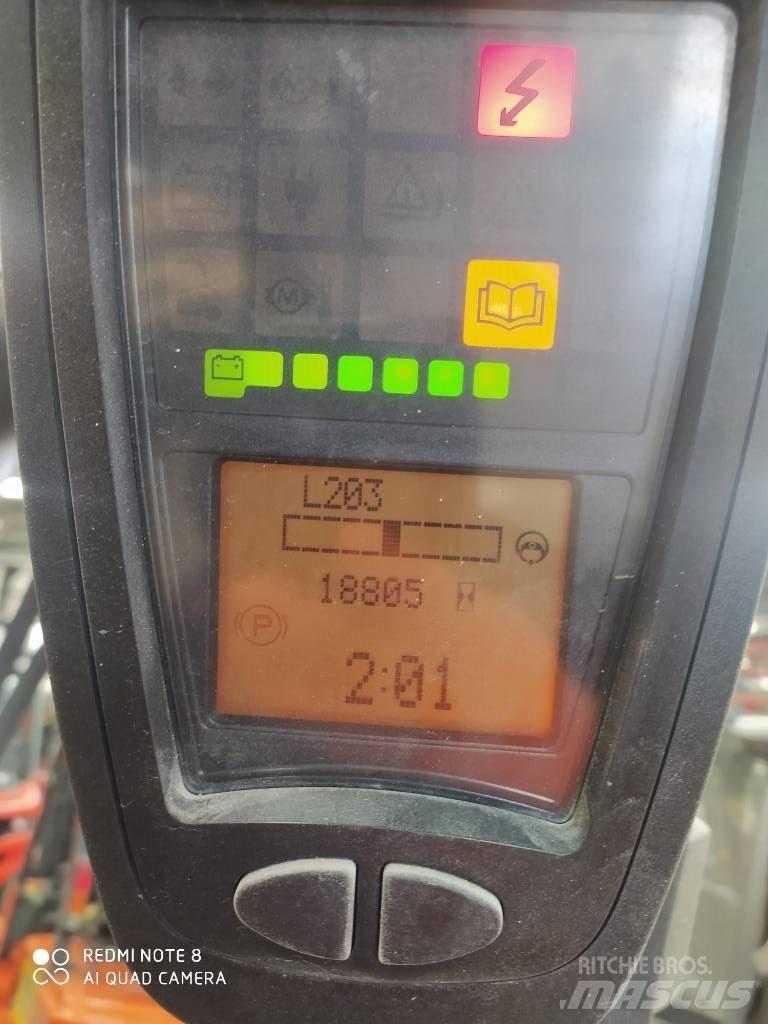 Linde E30/600 شاحنات ذات رافعات شوكية تعمل بالكهرباء