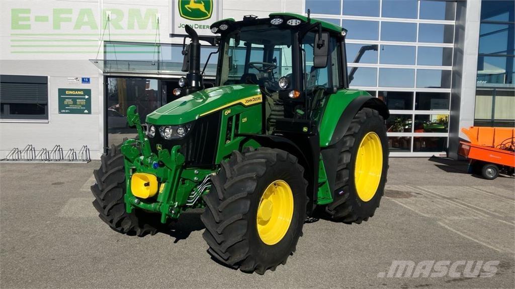 John Deere 6m 125 الجرارات