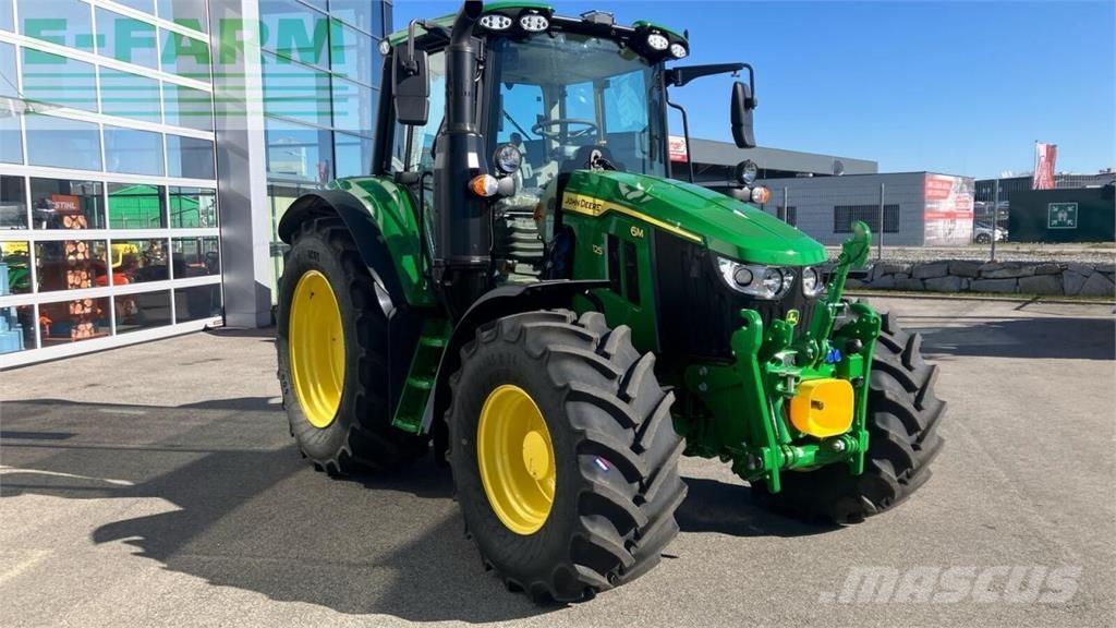 John Deere 6m 125 الجرارات