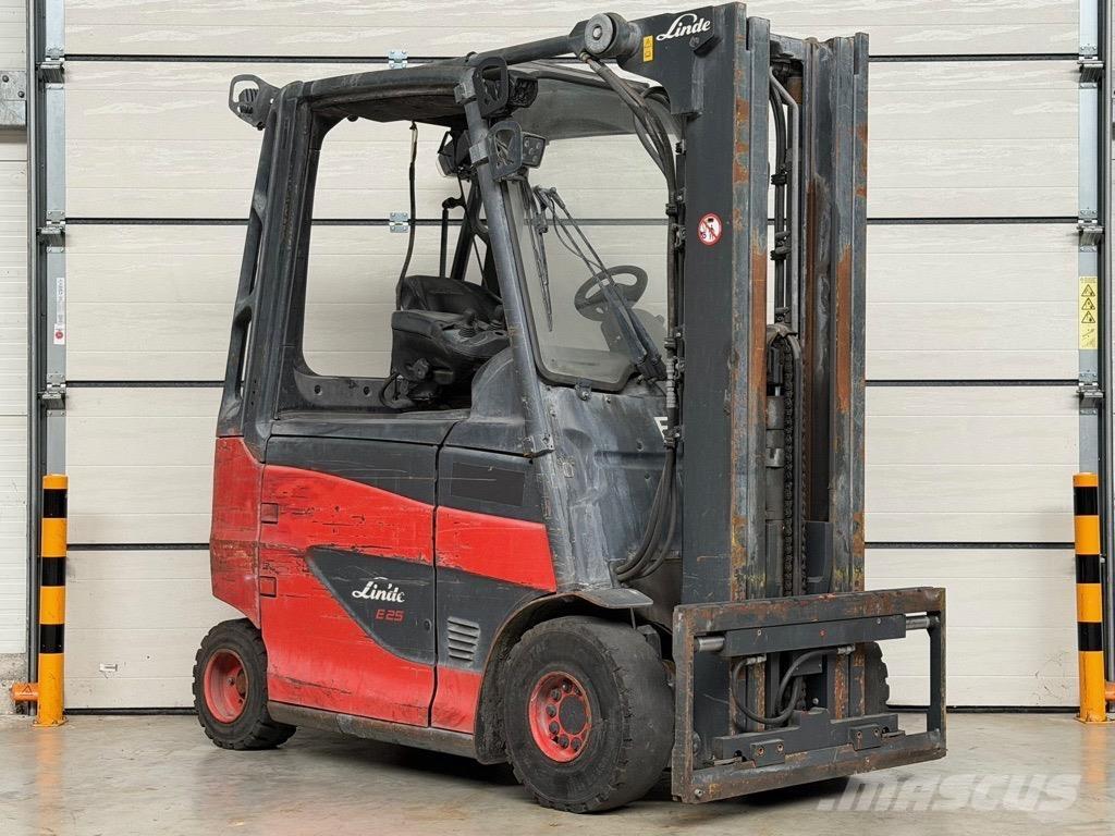 Linde E25H-01/600 شاحنات ذات رافعات شوكية تعمل بالكهرباء