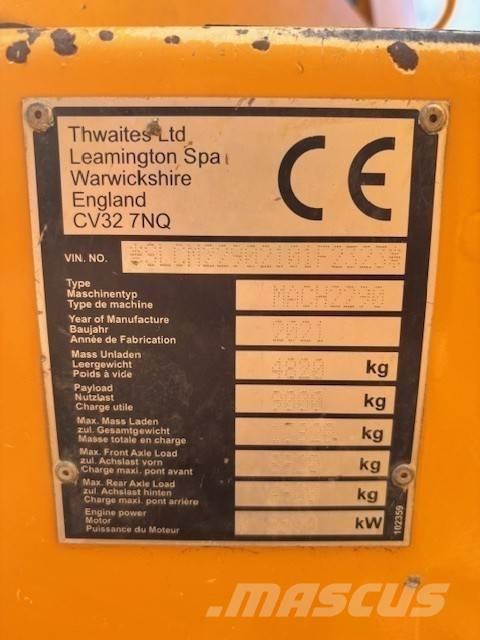 Thwaites 9T عربات نقل قلابة للمواقع