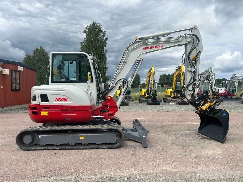 Takeuchi TB260 حفارات صغيرة أقل من 7 طن (حفارات صغيرة)