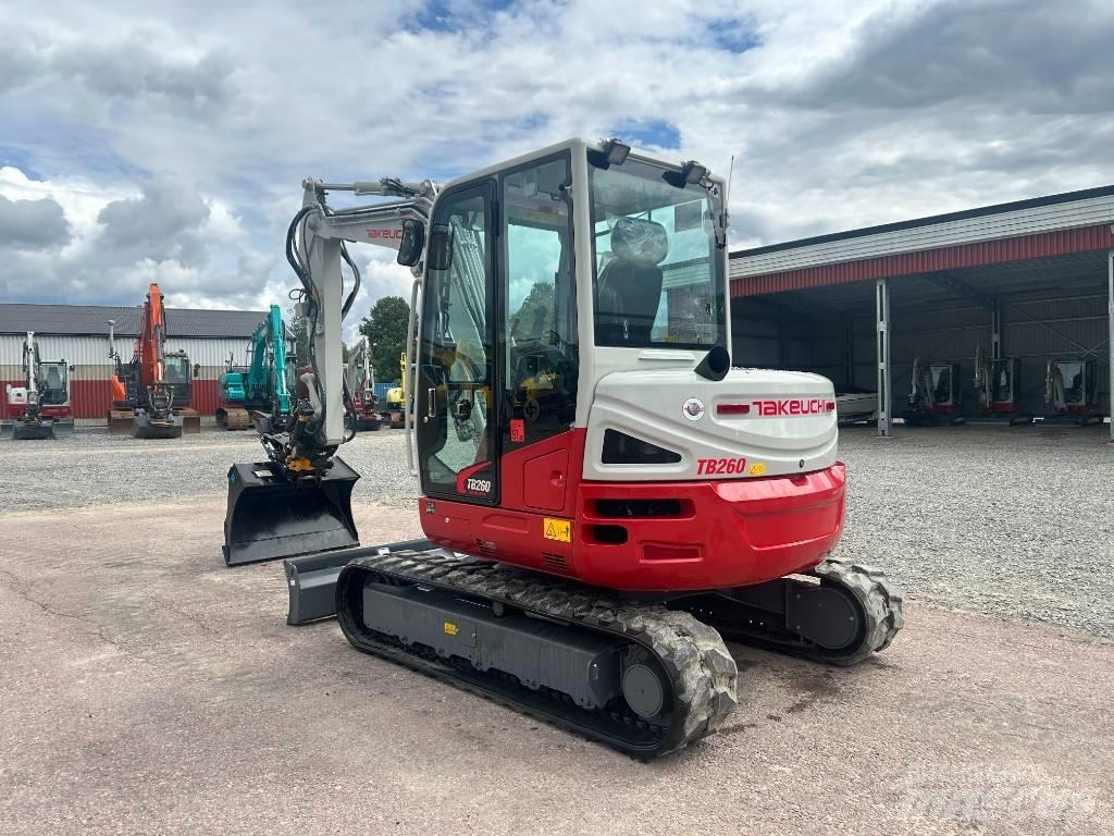 Takeuchi TB260 حفارات صغيرة أقل من 7 طن (حفارات صغيرة)