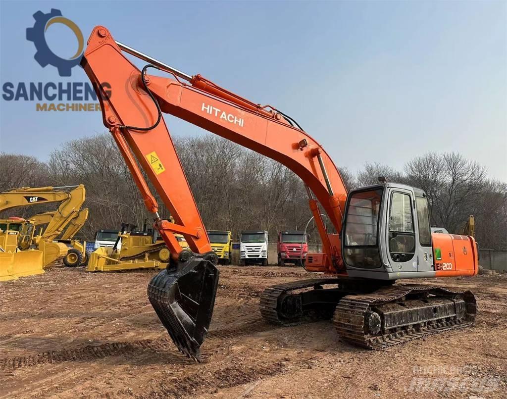 Hitachi EX200 حفارات زحافة