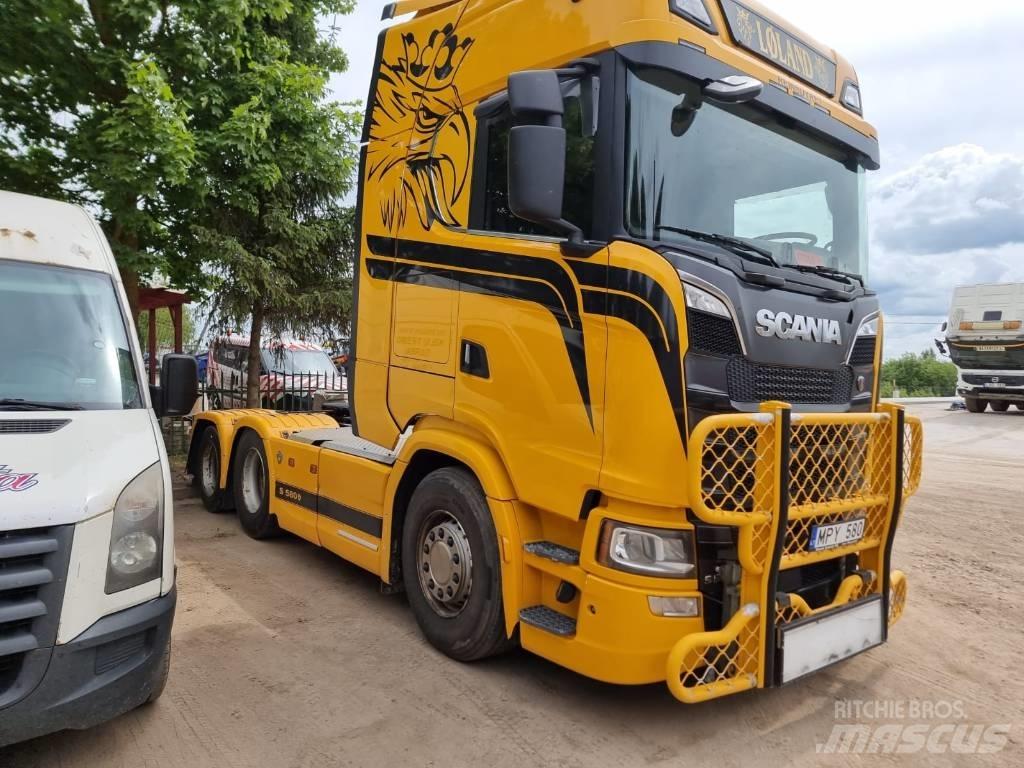 Scania S 580 6X2 وحدات الجر