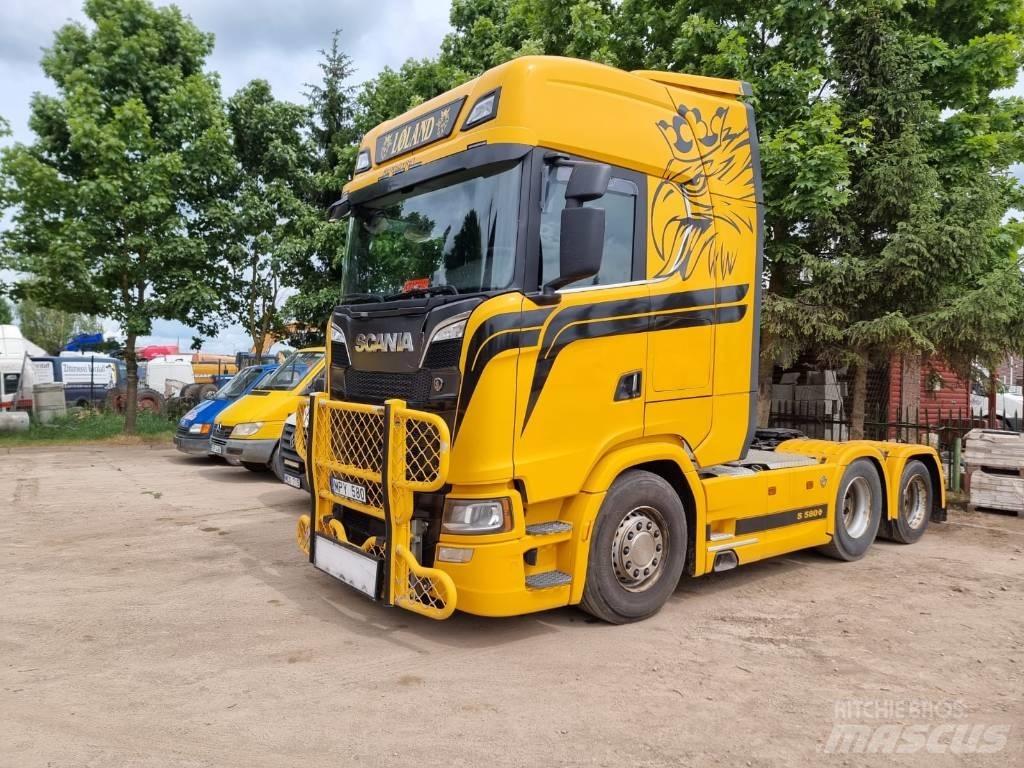 Scania S 580 6X2 وحدات الجر