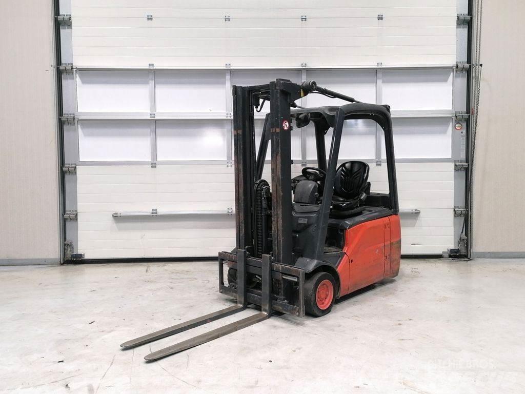 Linde E16-01 شاحنات ذات رافعات شوكية تعمل بالكهرباء