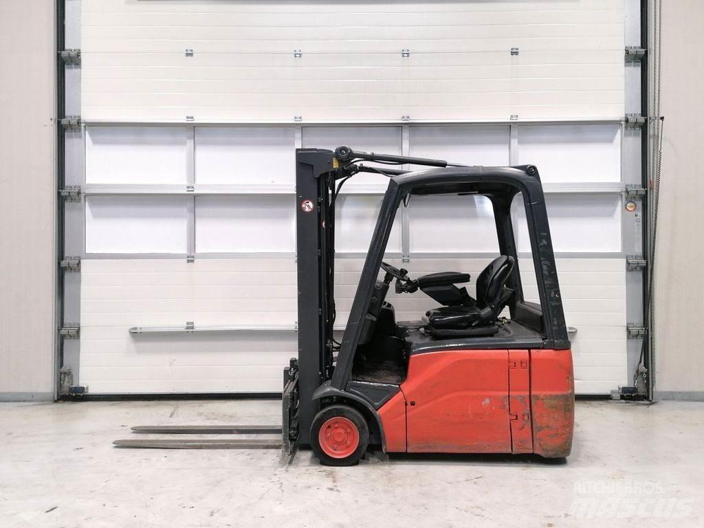Linde E16-01 شاحنات ذات رافعات شوكية تعمل بالكهرباء