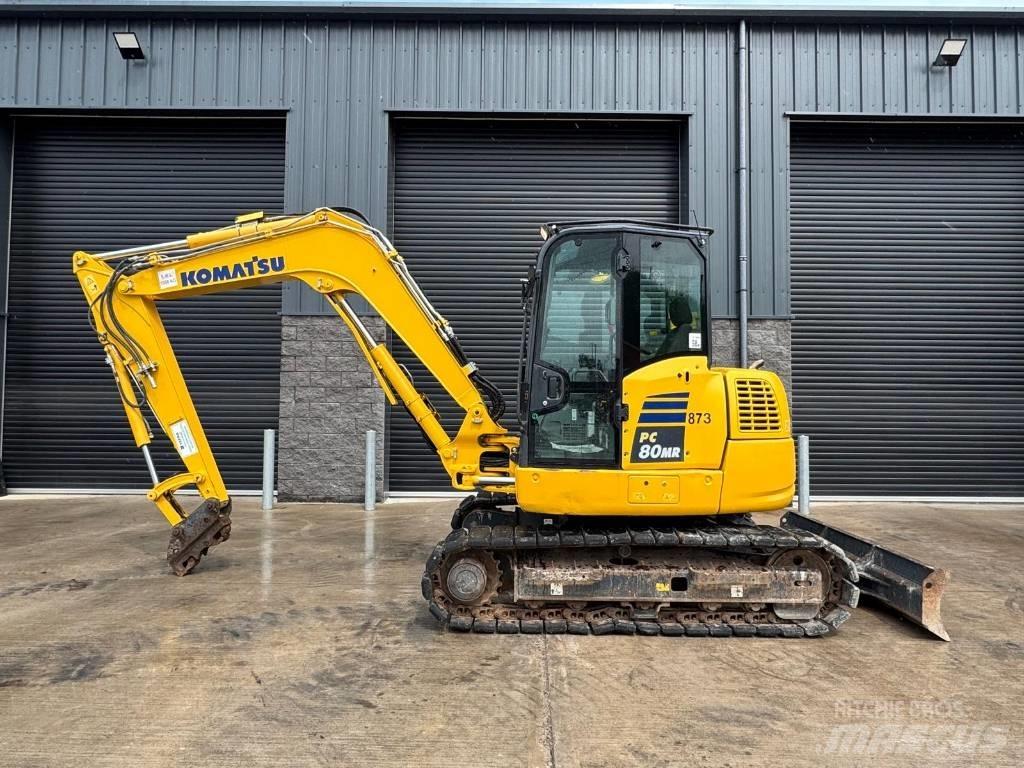 Komatsu PC 80 MR-5 حفارات وسط 7 طن - 12 طن