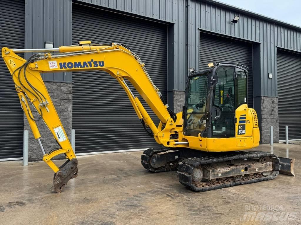 Komatsu PC 80 MR-5 حفارات وسط 7 طن - 12 طن