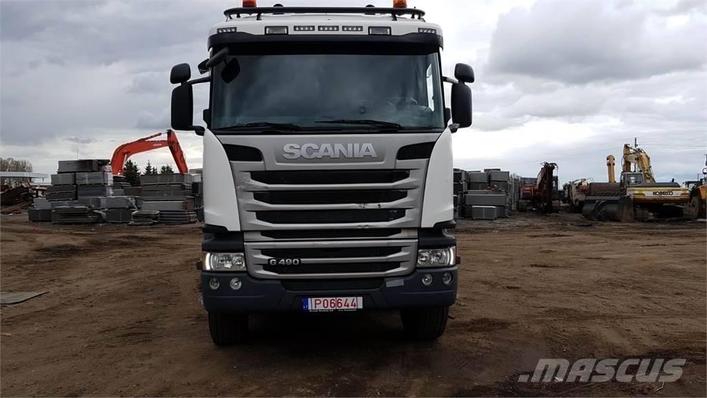 Scania G 490 شاحنات لوادر