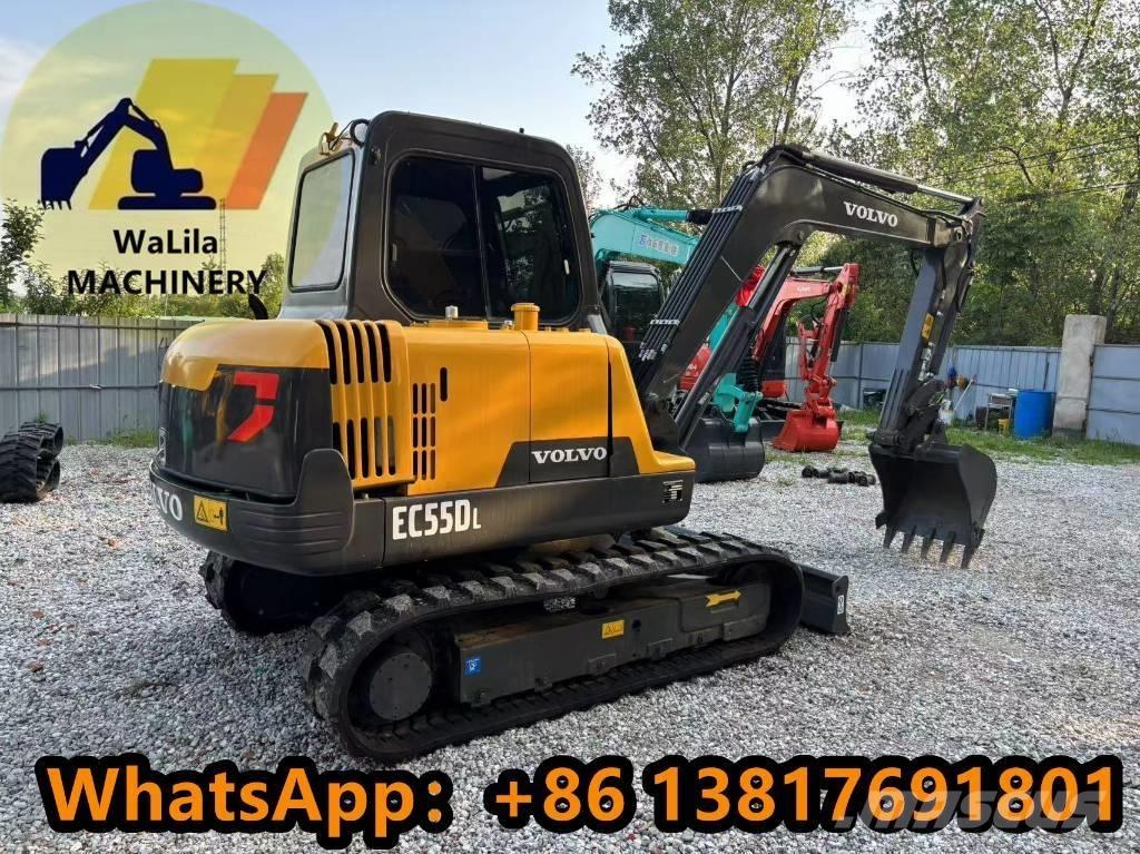 Volvo EC 55D حفارات صغيرة أقل من 7 طن (حفارات صغيرة)