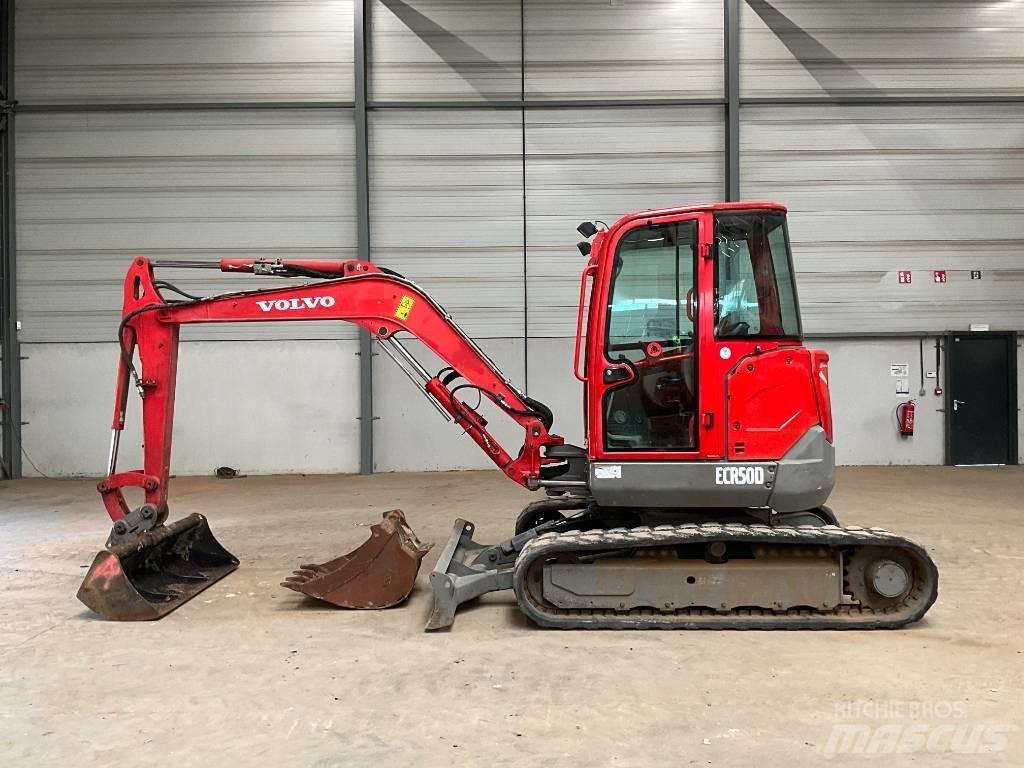 Volvo ECR 50 D حفارات صغيرة أقل من 7 طن (حفارات صغيرة)