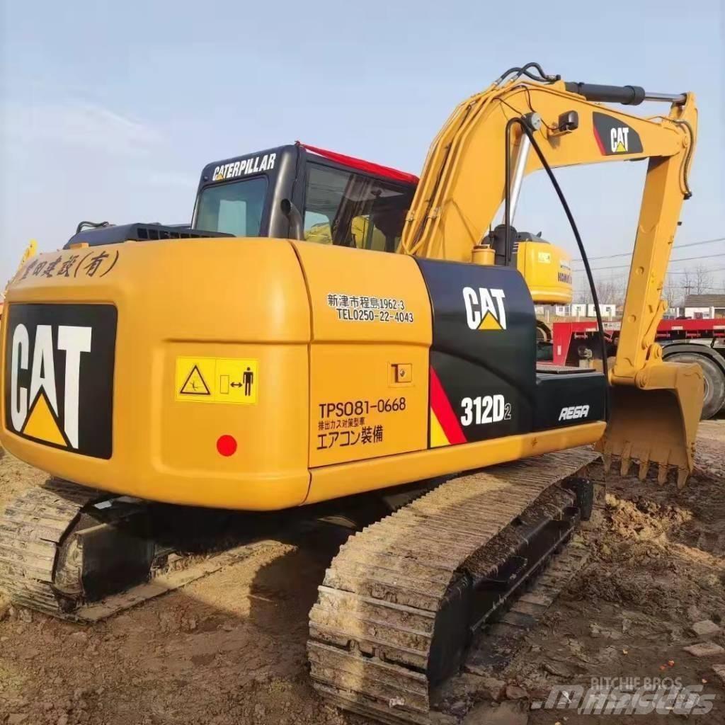 CAT 312D حفارات زحافة