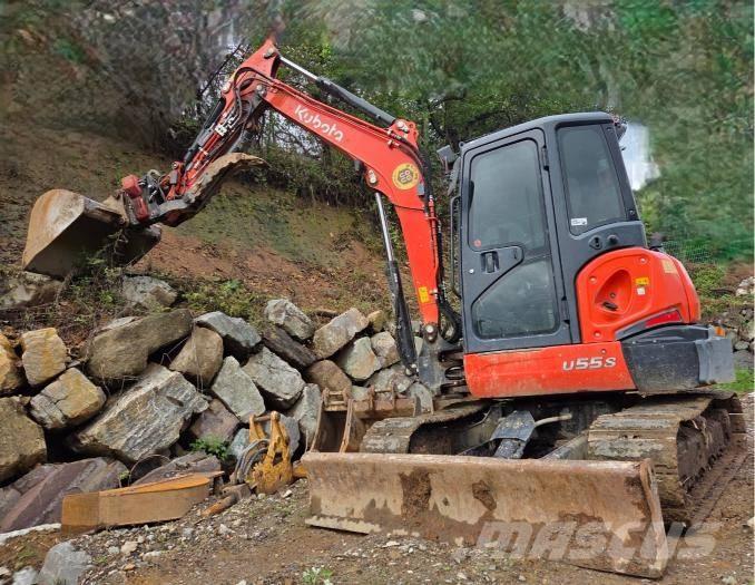 Kubota U 55S حفارات صغيرة أقل من 7 طن (حفارات صغيرة)