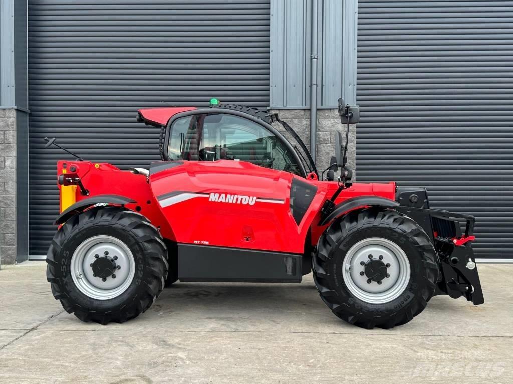 Manitou MT 735 مناولات متداخلة