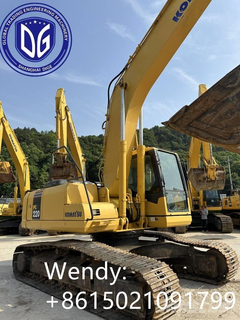 Komatsu PC 220-7 حفارات زحافة