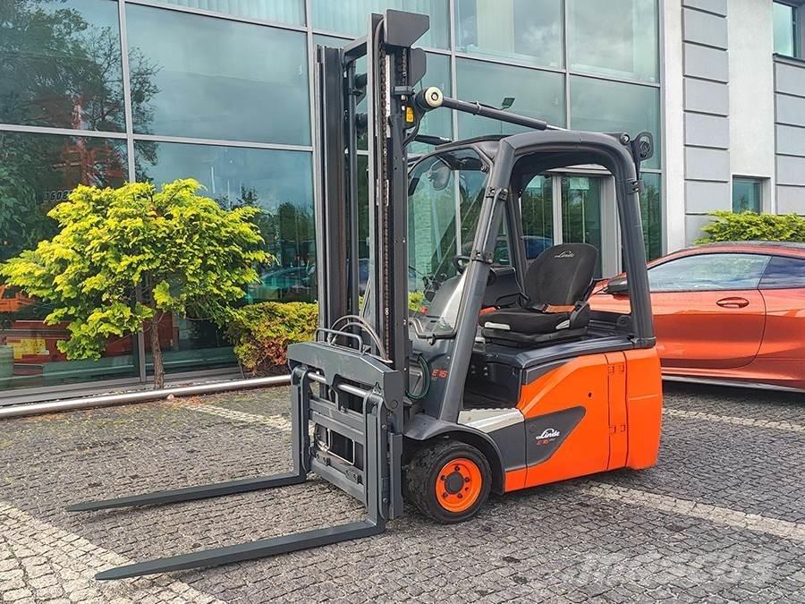 Linde E16C-02 شاحنات ذات رافعات شوكية تعمل بالكهرباء