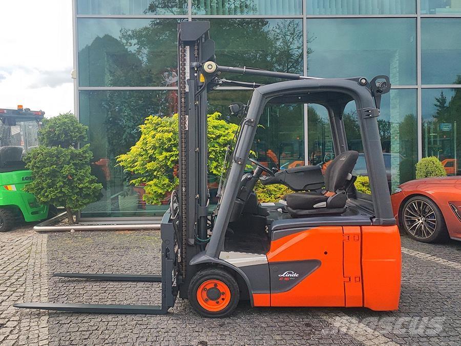 Linde E16C-02 شاحنات ذات رافعات شوكية تعمل بالكهرباء