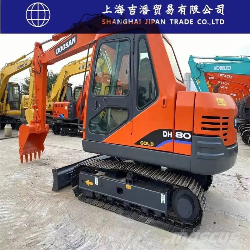 Doosan DH 80 حفارات وسط 7 طن - 12 طن