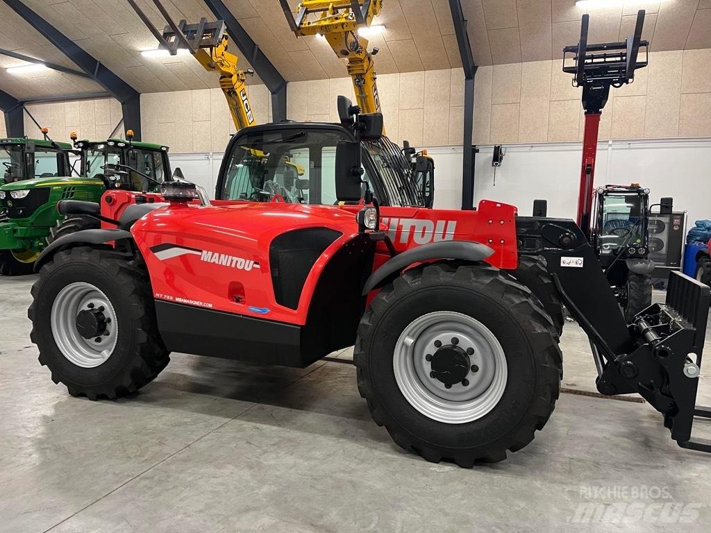 Manitou MT733 مناولات متداخلة