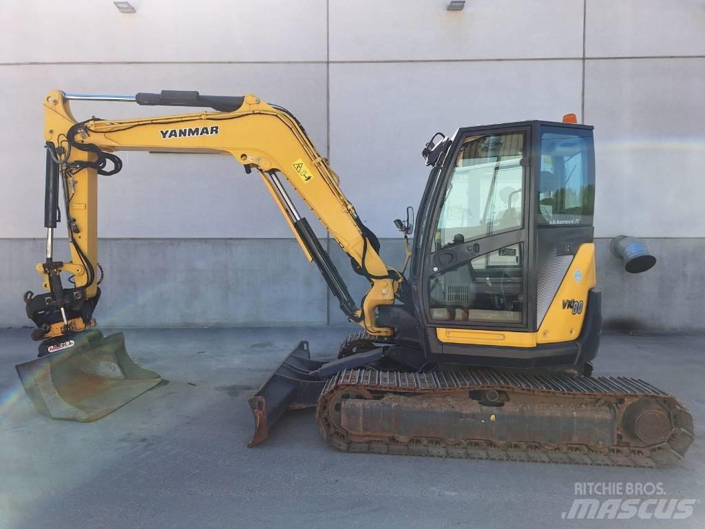 Yanmar Vio 80-1A حفارات وسط 7 طن - 12 طن