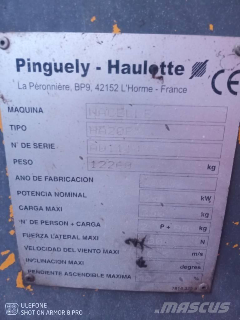 Haulotte HA 20 PX رافعات سلة مفصلية