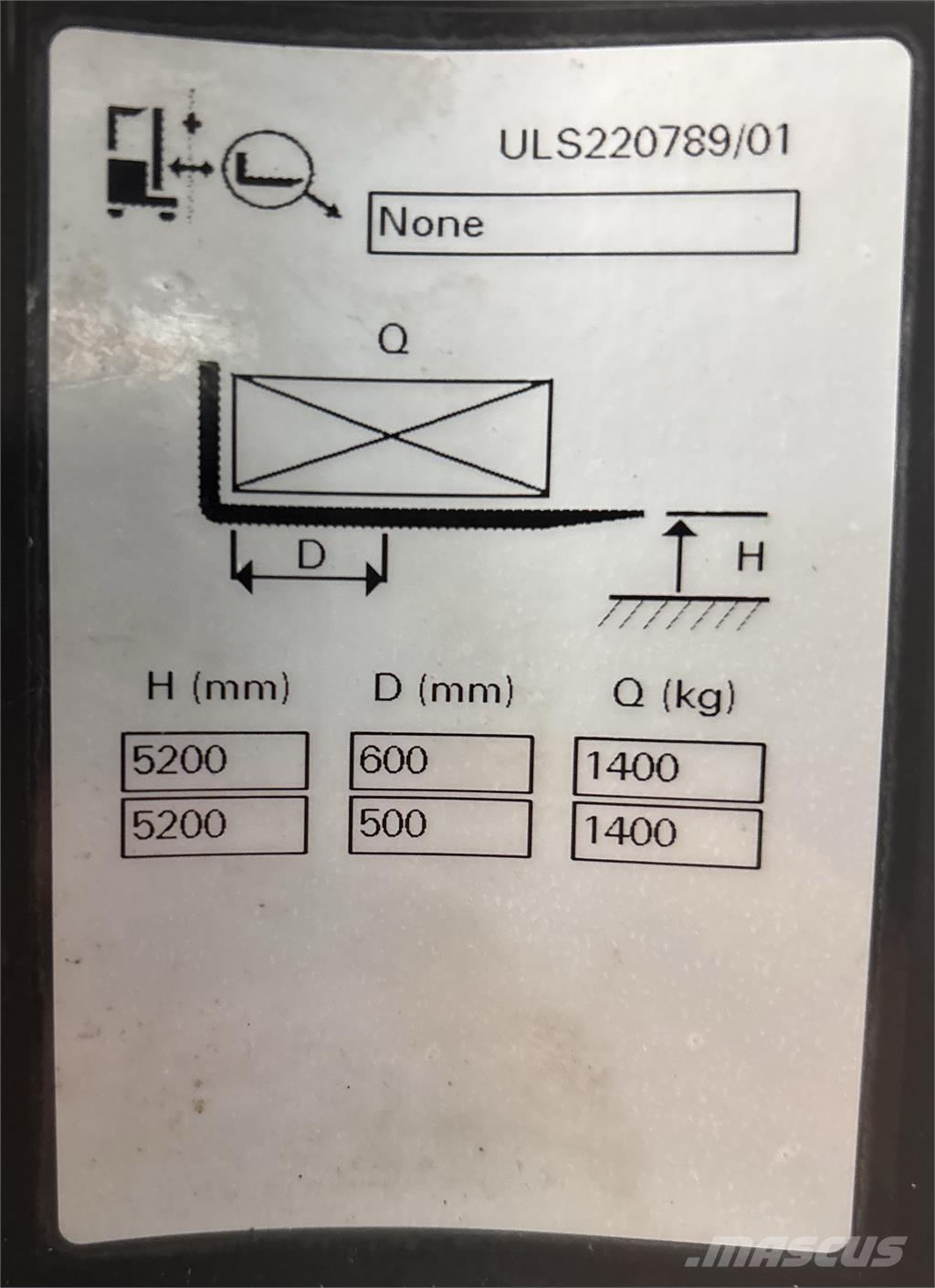 Atlet ULS140 شاحنة مناولة
