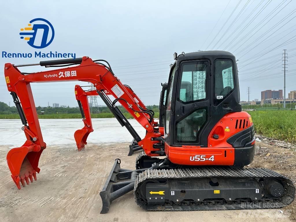 Kubota U 55-4 حفارات صغيرة أقل من 7 طن (حفارات صغيرة)