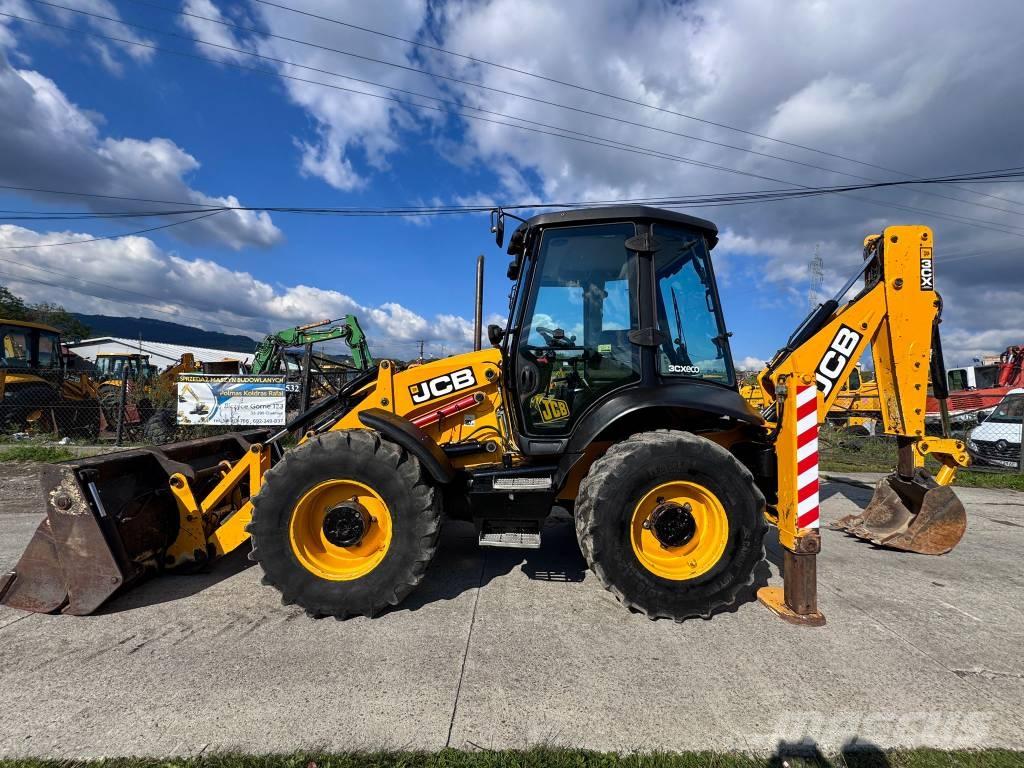JCB 3 CX Super لوادر ذات جرافات عكسية