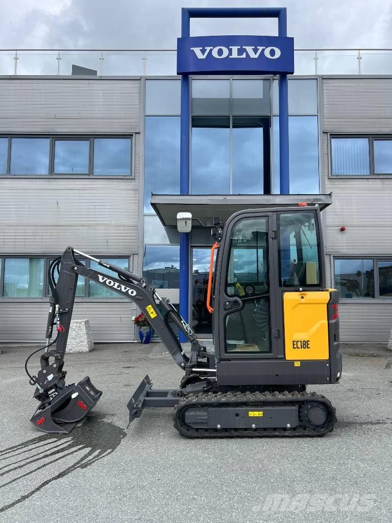 Volvo EC 18 E حفارات صغيرة أقل من 7 طن (حفارات صغيرة)