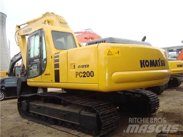 Komatsu PC 200-6 حفارات زحافة