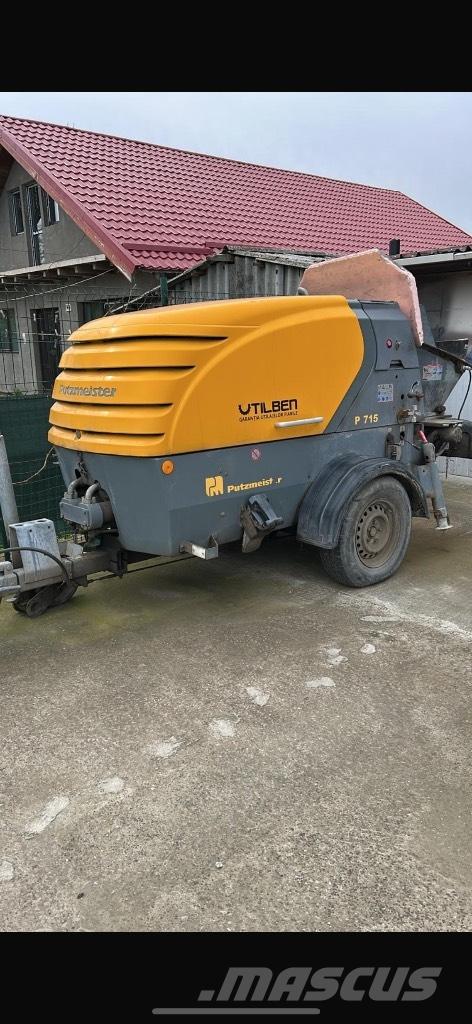 Putzmeister P 715 TD مضخات خرسانة