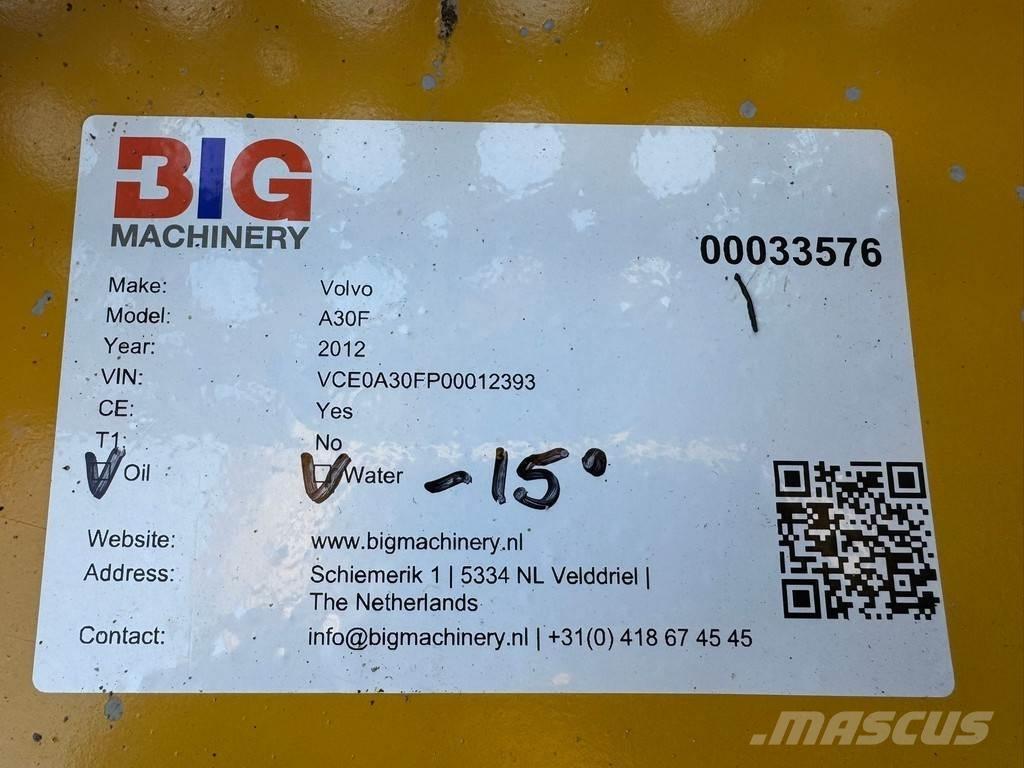 Volvo A30F ساحبات مفصلية