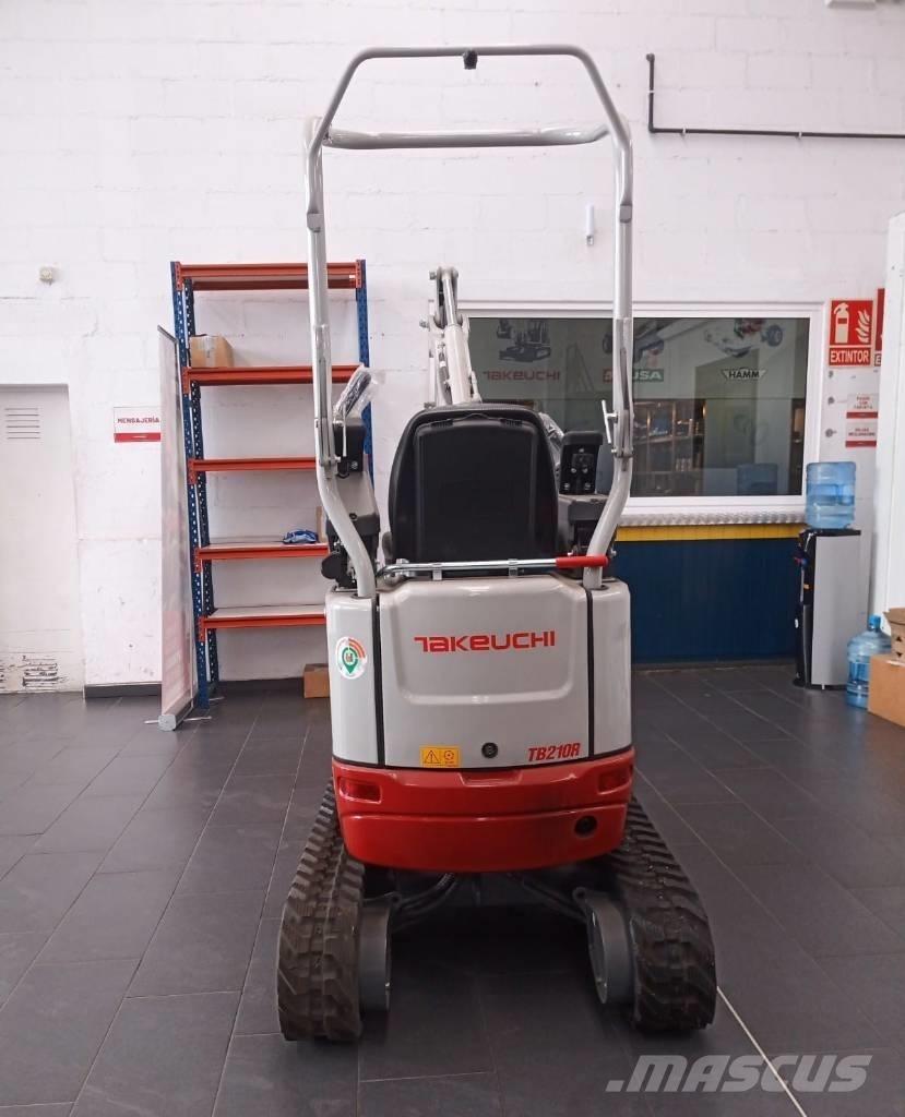 Takeuchi TB 210 R حفارات صغيرة أقل من 7 طن (حفارات صغيرة)