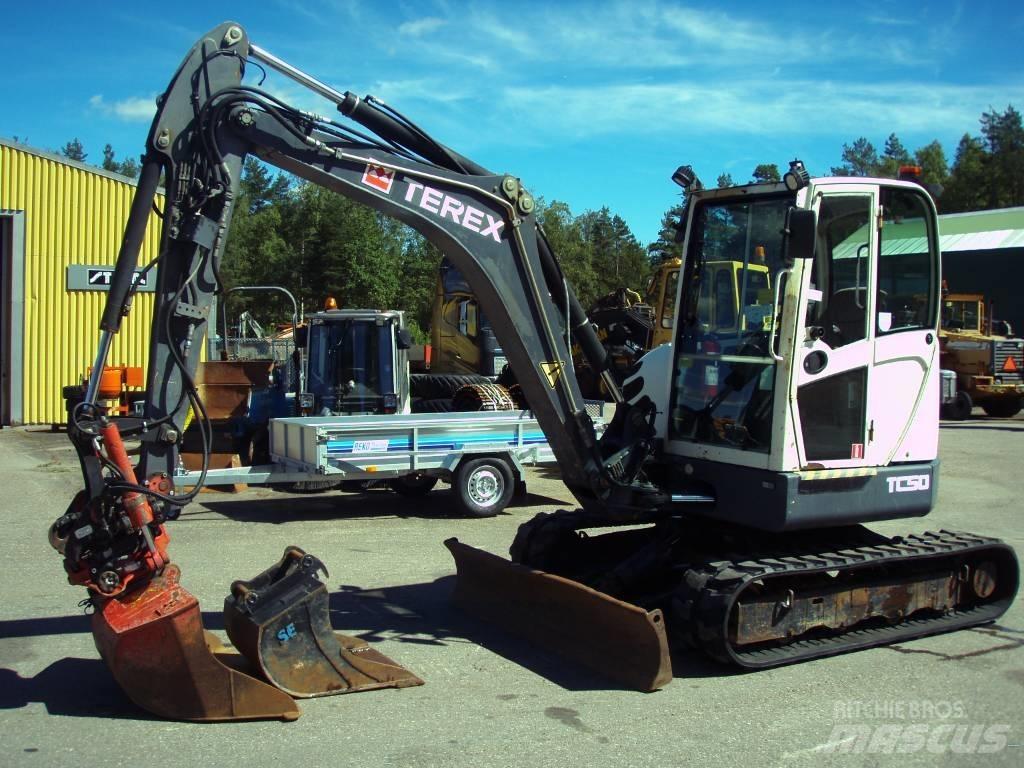 Terex TC 50 حفارات صغيرة أقل من 7 طن (حفارات صغيرة)