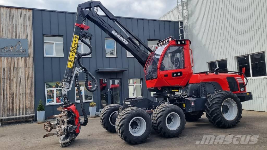 Komatsu 901 حصادات