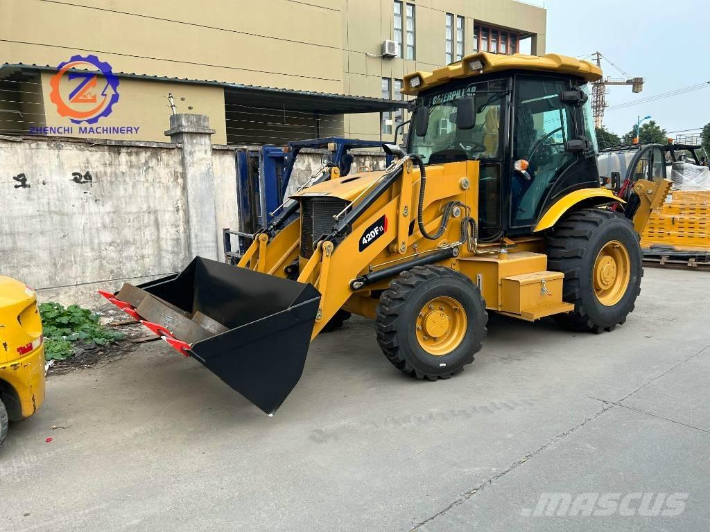 CAT 420 F لوادر ذات جرافات عكسية