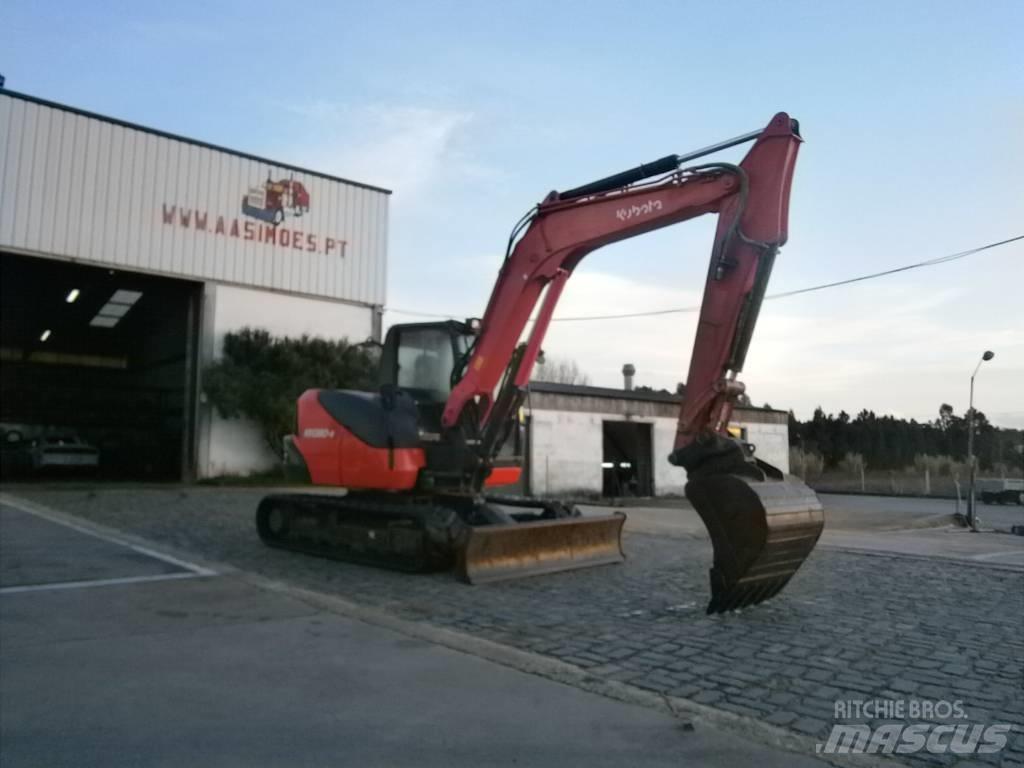 Kubota KX 080-4 حفارات وسط 7 طن - 12 طن