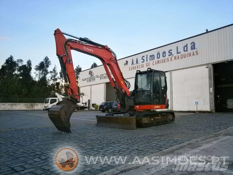 Kubota KX 080-4 حفارات وسط 7 طن - 12 طن
